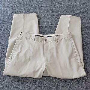 Brooks Brothers Advantage Chino Hudson Pants Men 35x33 (35x25) Beige Lightweight
